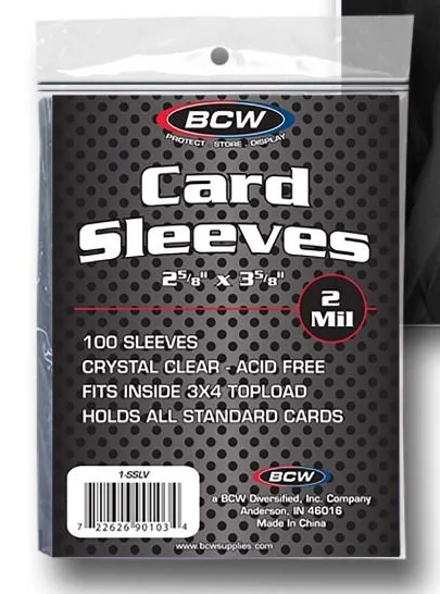 Standard Penny Sleeves 100 Count