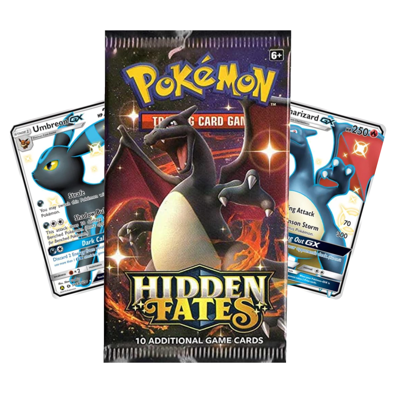 Pokemon Hidden Fates Booster Packs online x5