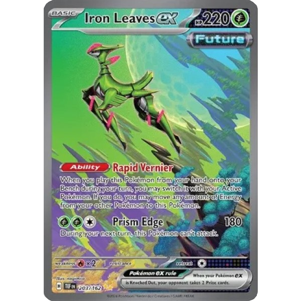 Pokemon: Scarlet and Violet - Temporal Forces Elite Trainer Box (Iron Leaves Variant)