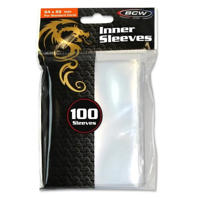 Regular Inner Sleeves (Fitted Sleeves) 100 Count