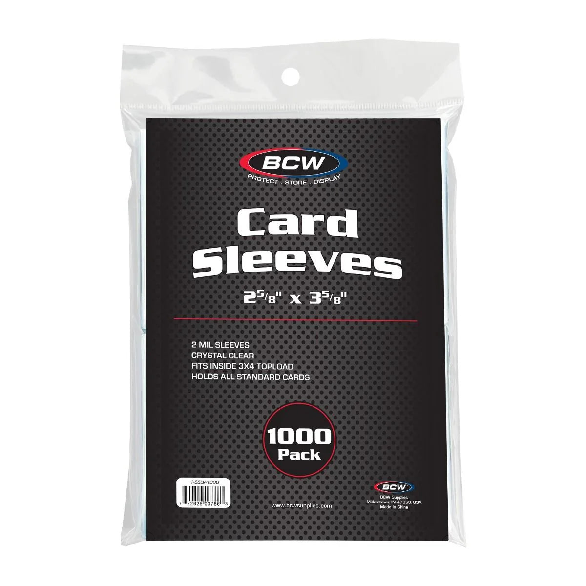 Standard Card Sleeves (100-1000)