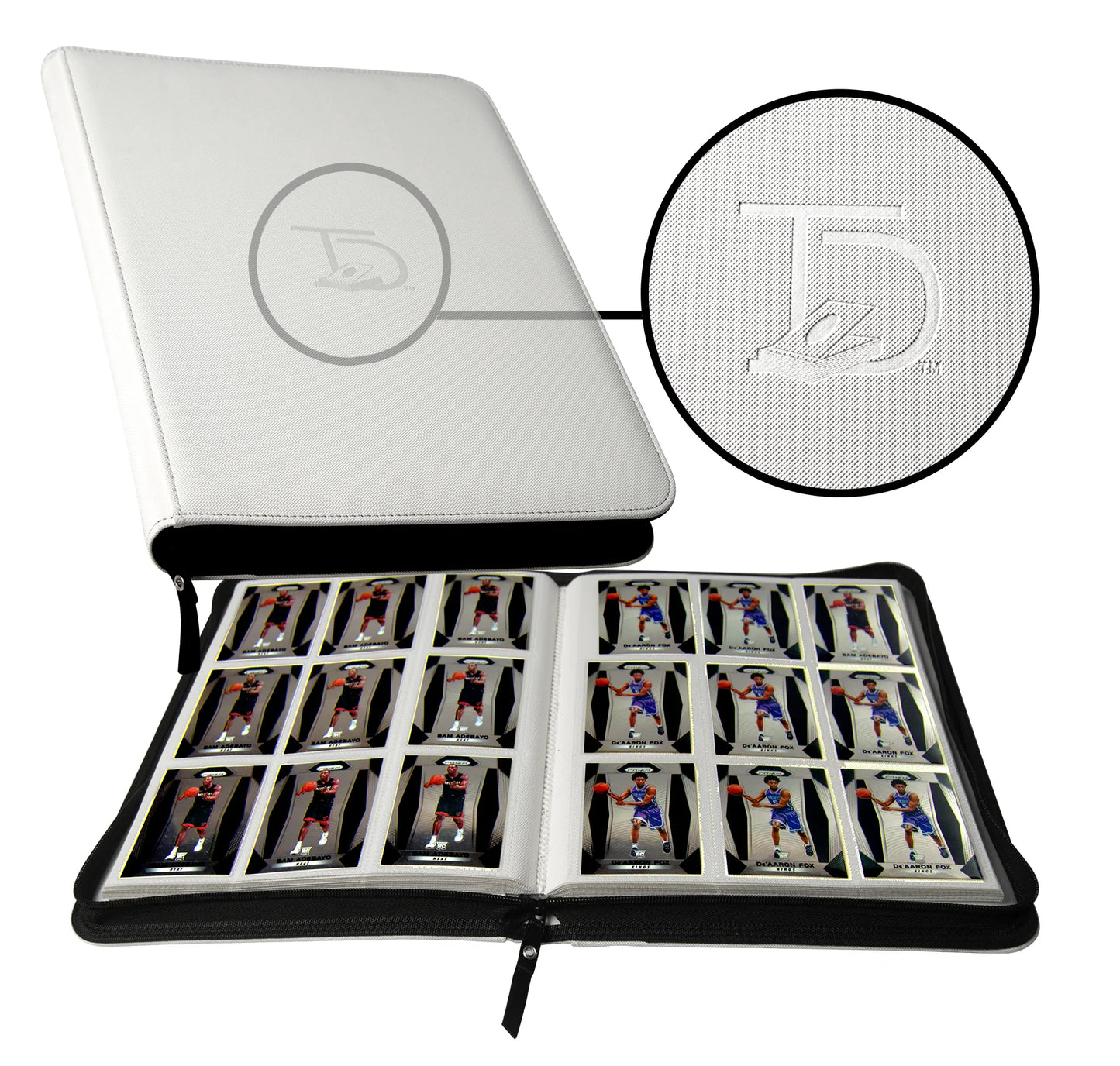 TopDeck 9 Pocket 500 Card Premium Zip up Binder