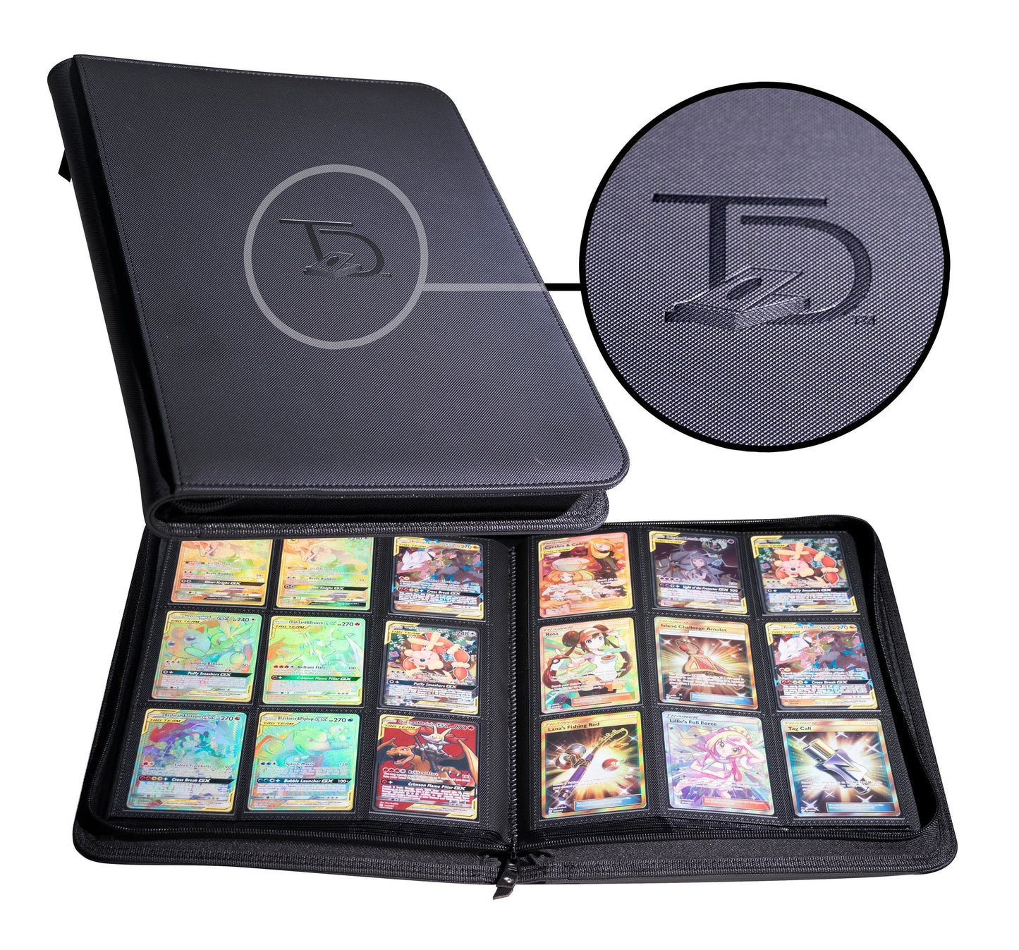 TopDeck 9 Pocket 500 Card Premium Zip up Binder