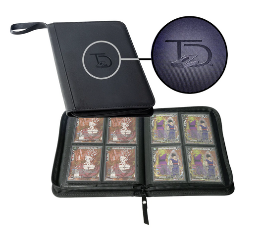 TopDeck 4 Pocket 200+ Card, Premium Zip up Binder