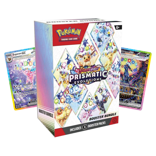 Pokemon: Scarlet & Violet - Prismatic Evolutions Booster Bundle