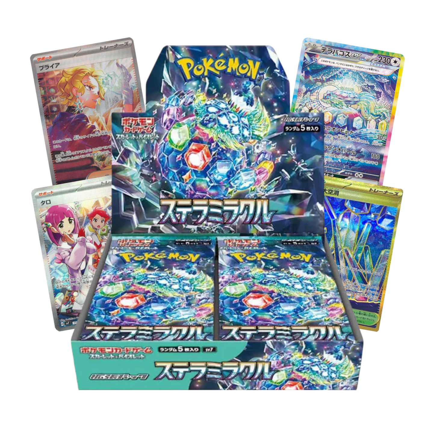 Japanese Pokemon: SV7 Stellar Miracle Booster Box