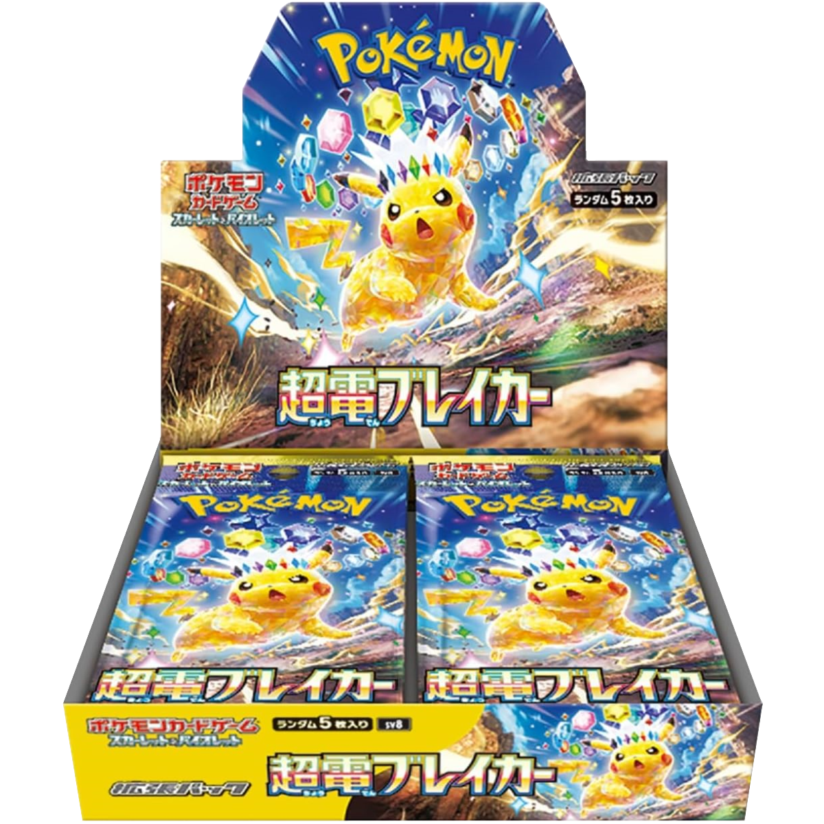 Japanese Pokemon: SV8 Supercharged Breaker Booster Box