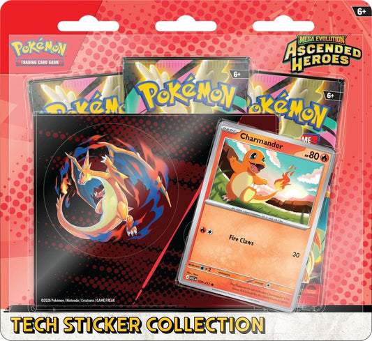 Pokemon: Mega Evolution - Ascended Heroes Tech Sticker Collection - ME 2.5