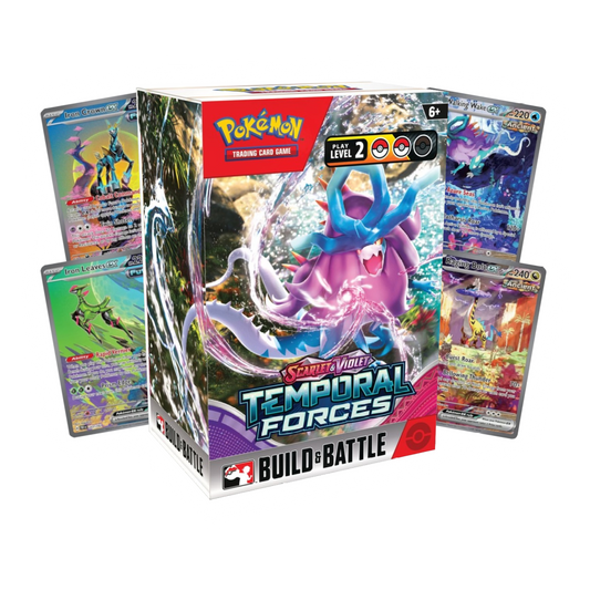 Pokemon: Scarlet & Violet - Temporal Forces Build & Battle Box